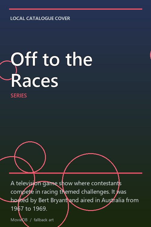 Off to the Races poster