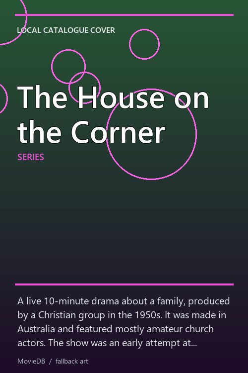 The House on the Corner poster
