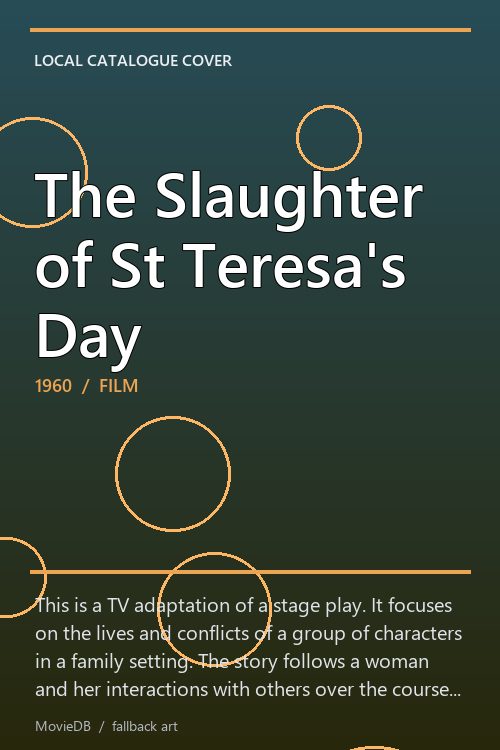 The Slaughter of St Teresa's Day poster