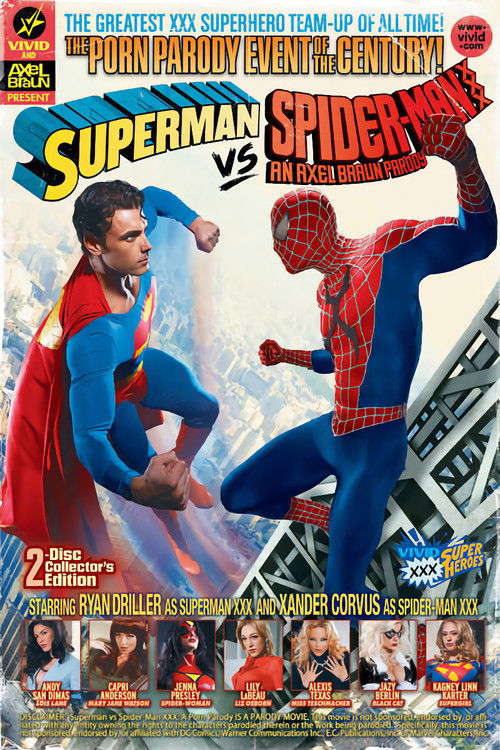 Superman vs. Spider-Man XXX: An Axel Braun Parody poster