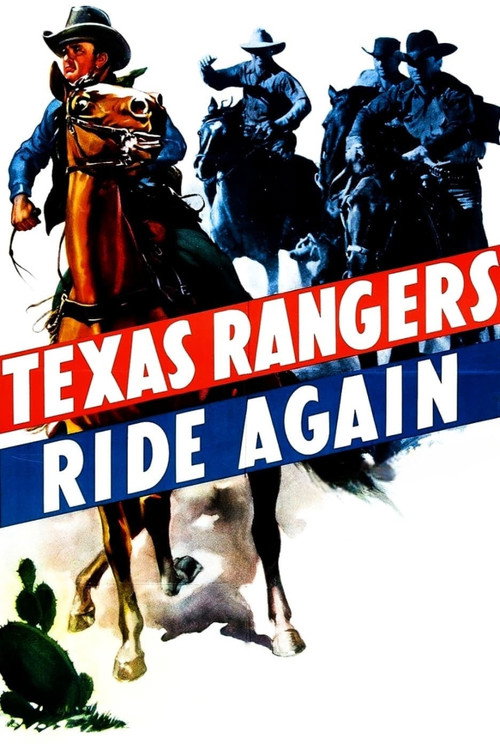 Texas Rangers Ride Again poster