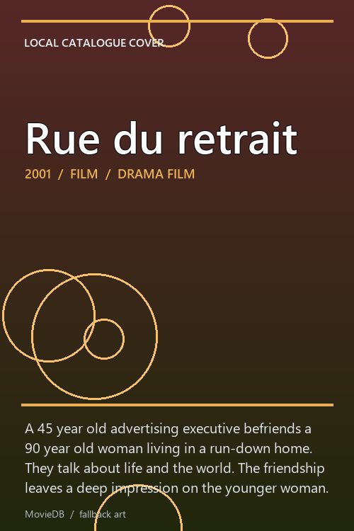 Rue du retrait poster