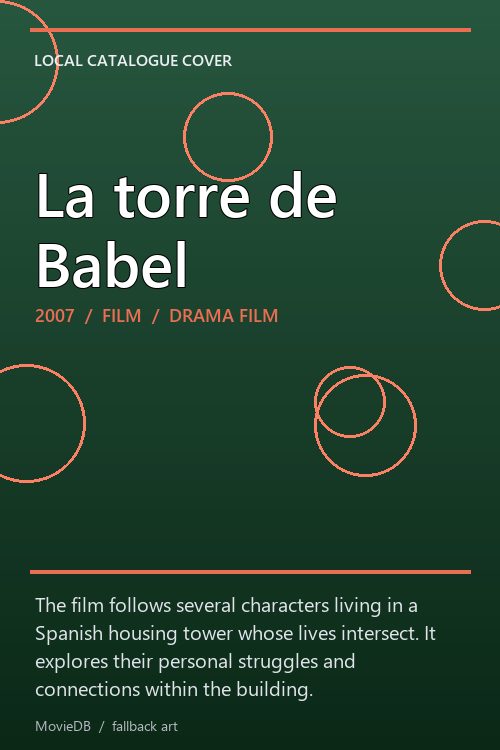 La torre de Babel poster