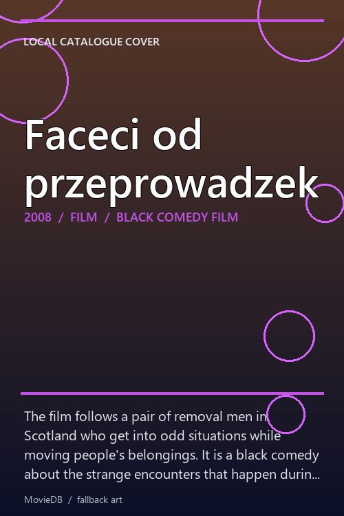 Faceci od przeprowadzek poster