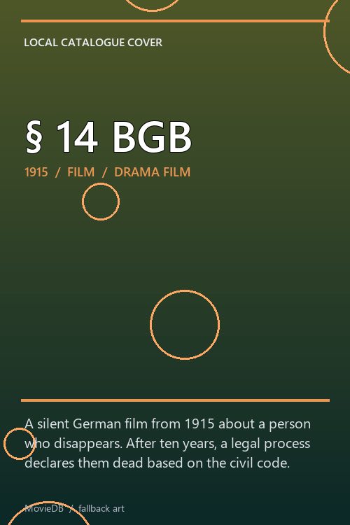 § 14 BGB poster