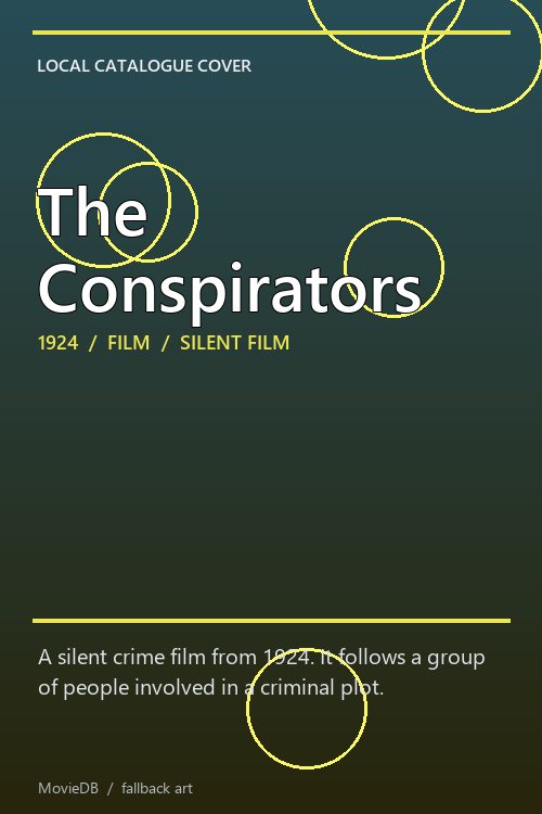 The Conspirators poster