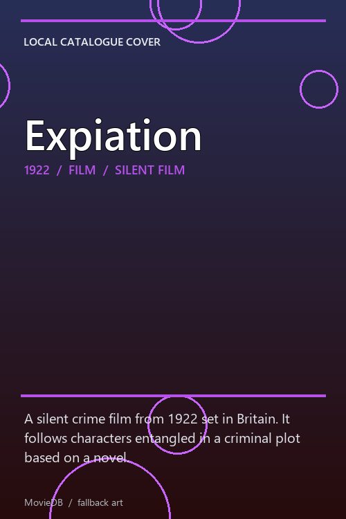 Expiation poster