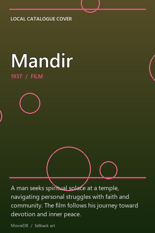 Mandir poster