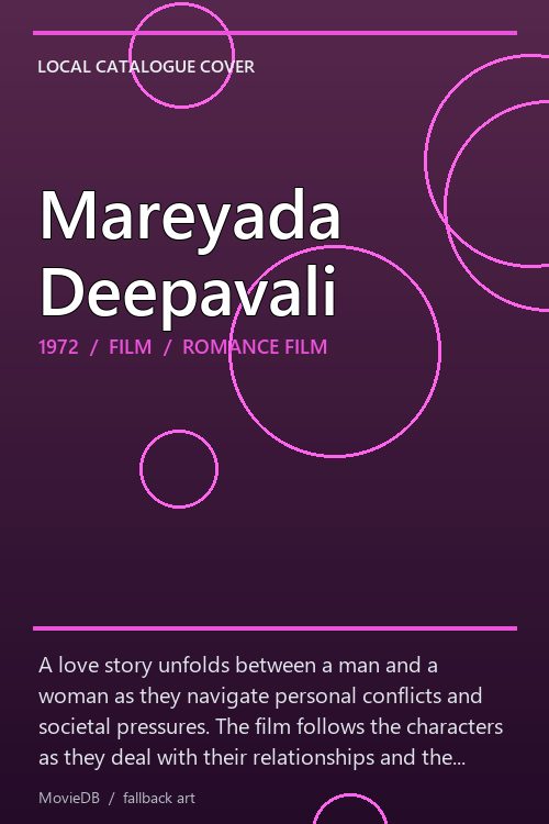 Mareyada Deepavali poster
