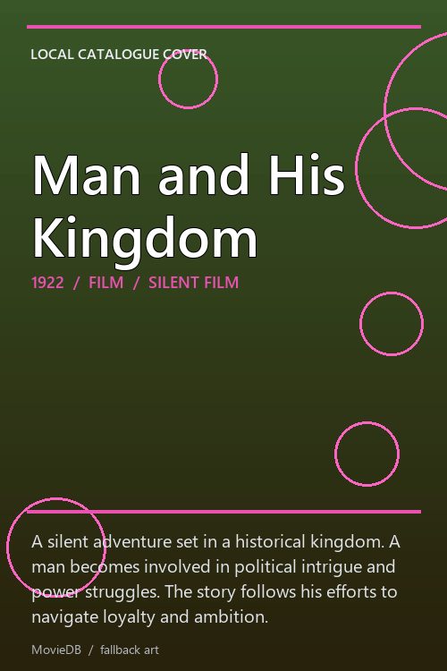Man and His Kingdom poster