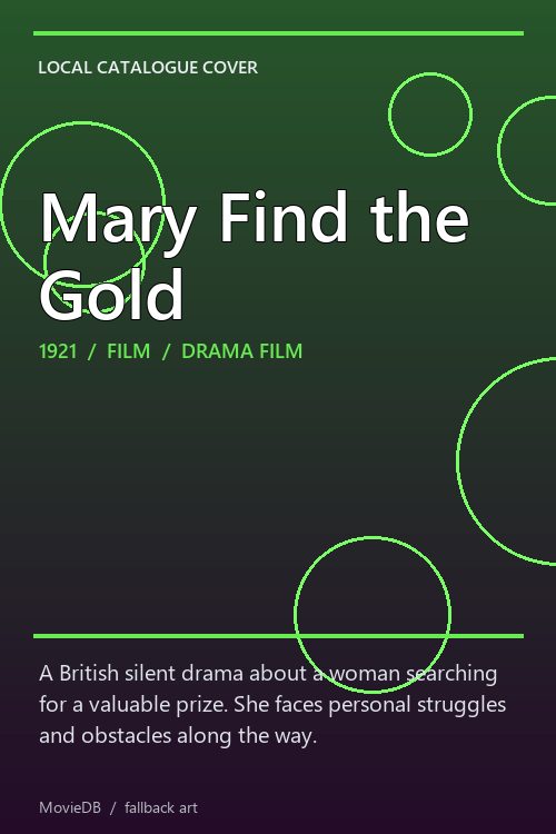 Mary Find the Gold poster