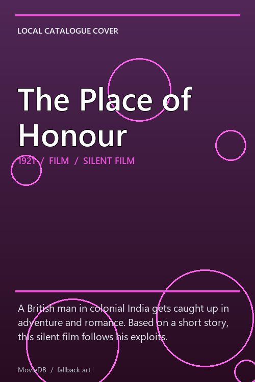 The Place of Honour poster