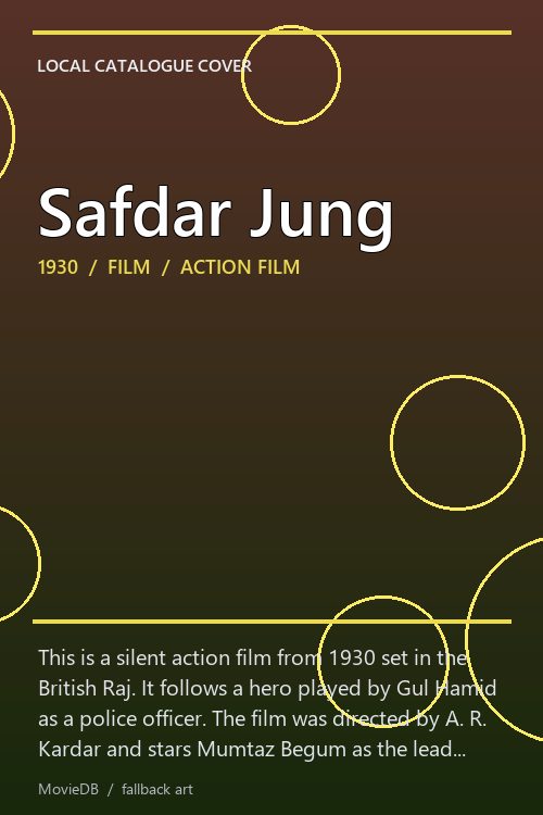 Safdar Jung poster