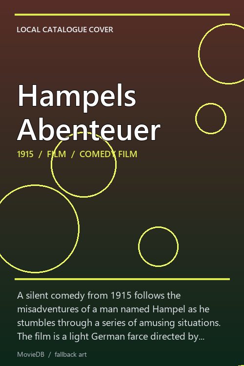 Hampels Abenteuer poster