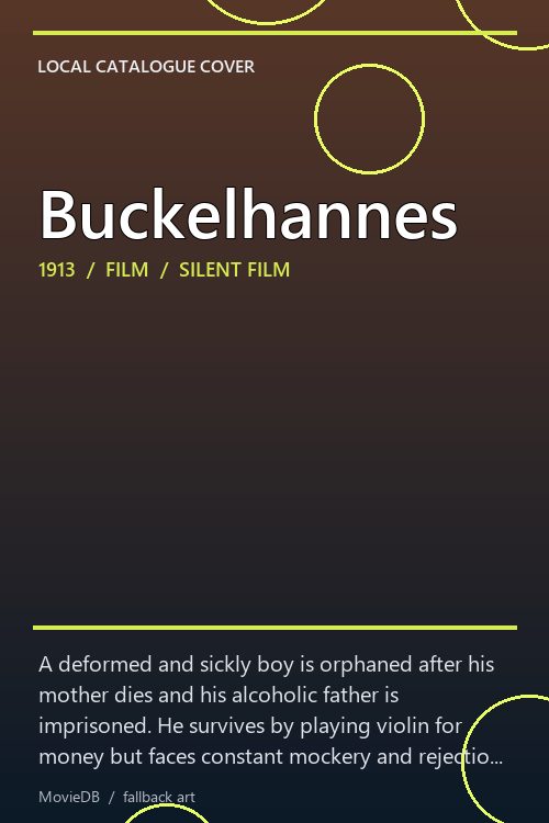 Buckelhannes poster
