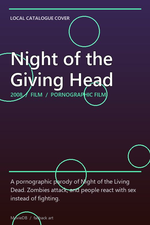 Night of the Giving Head poster