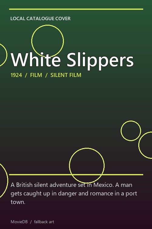 White Slippers poster