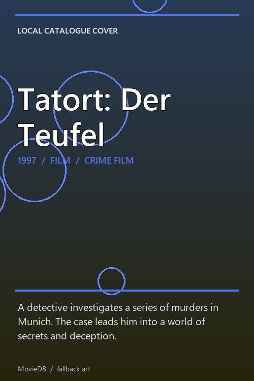 Tatort: Der Teufel poster