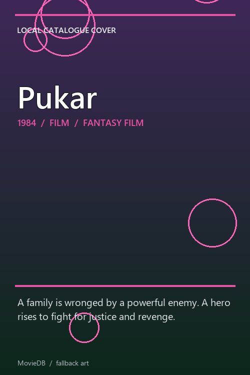 Pukar poster