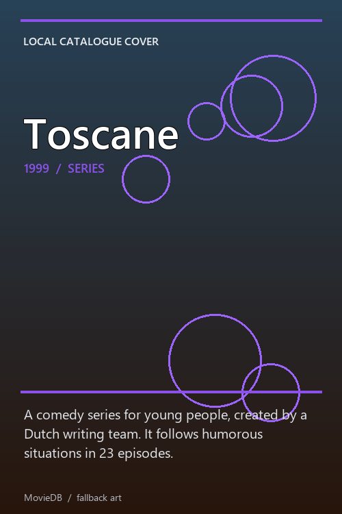 Toscane poster