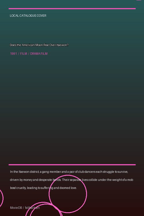 Does the American Moon Rise Over Itaewon? poster