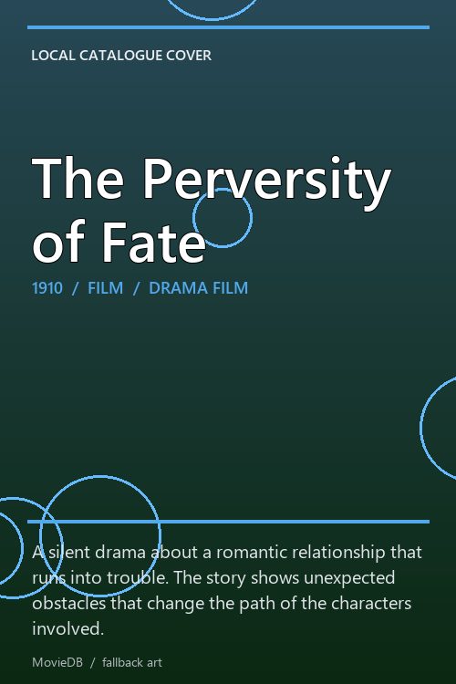 The Perversity of Fate poster