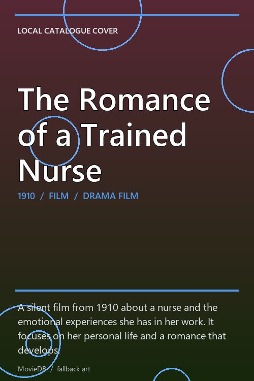 The Romance of a Trained Nurse poster