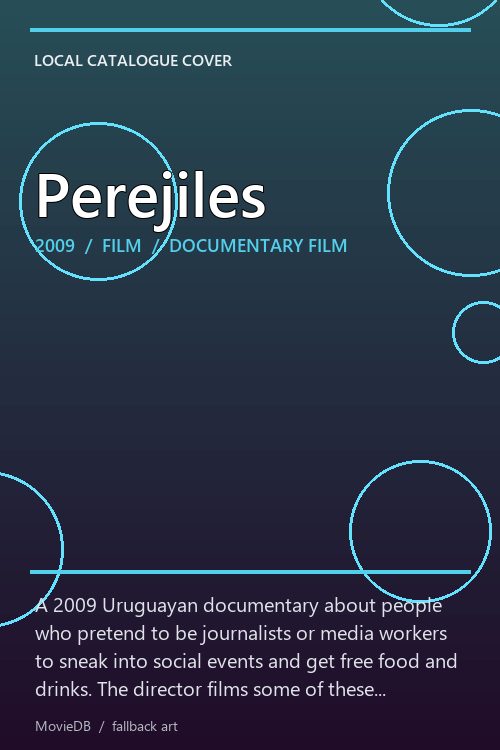 Perejiles poster