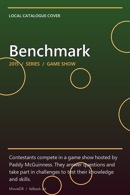 Benchmark poster