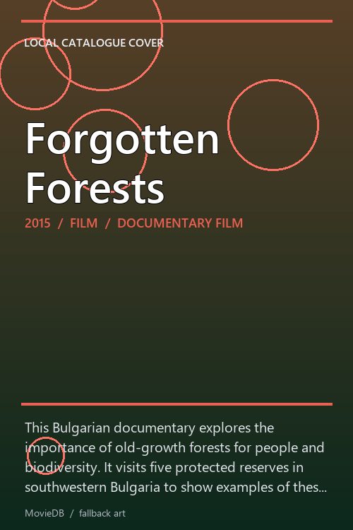 Forgotten Forests poster