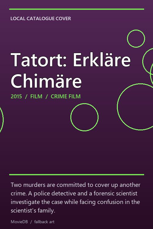 Tatort: Erkläre Chimäre poster