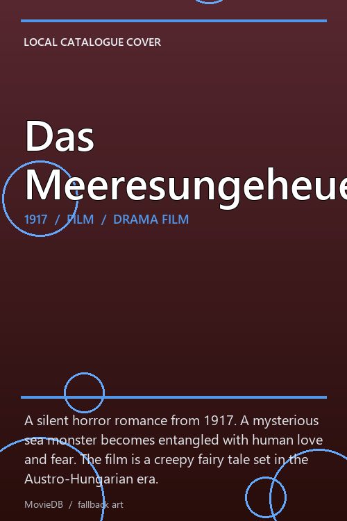 Das Meeresungeheuer poster