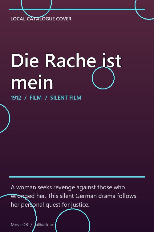 Die Rache ist mein poster