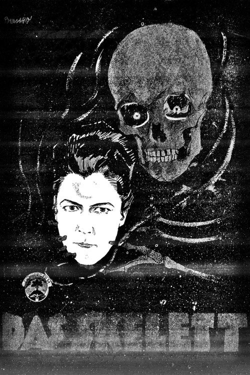 Das Skelett poster