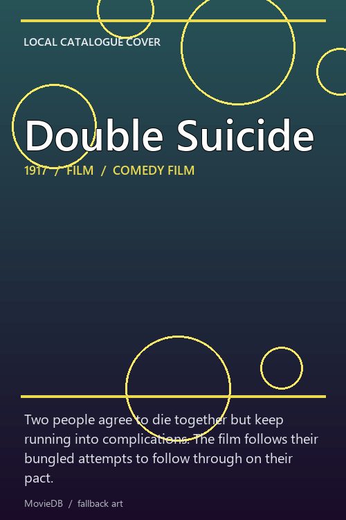 Double Suicide poster