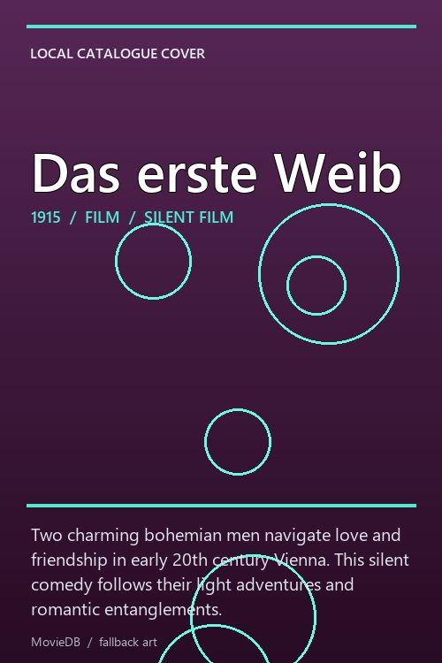 Das erste Weib poster