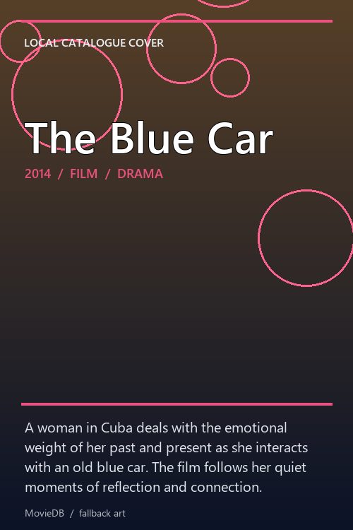 The Blue Car poster