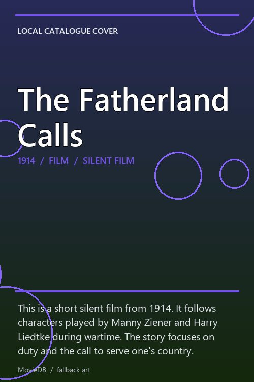 The Fatherland Calls poster
