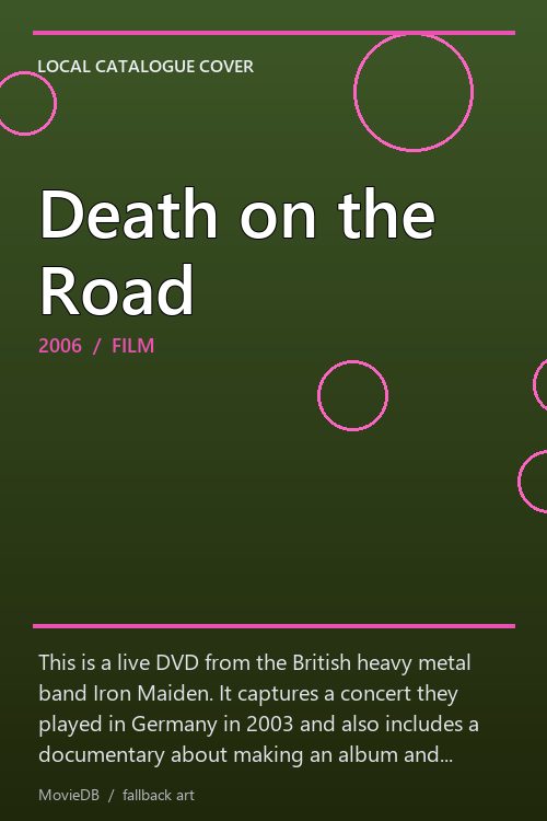 Death on the Road poster