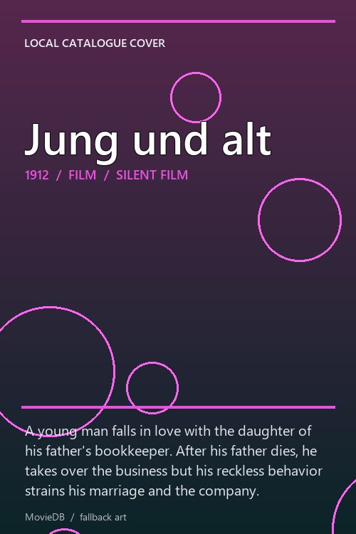 Jung und alt poster