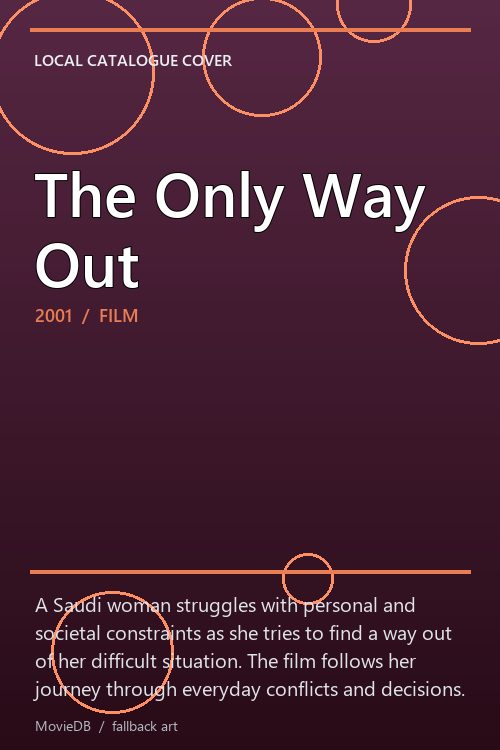 The Only Way Out poster
