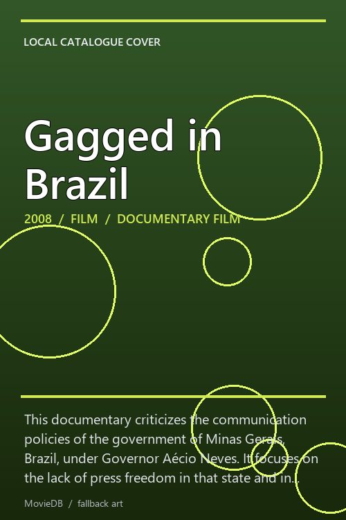 Gagged in Brazil poster
