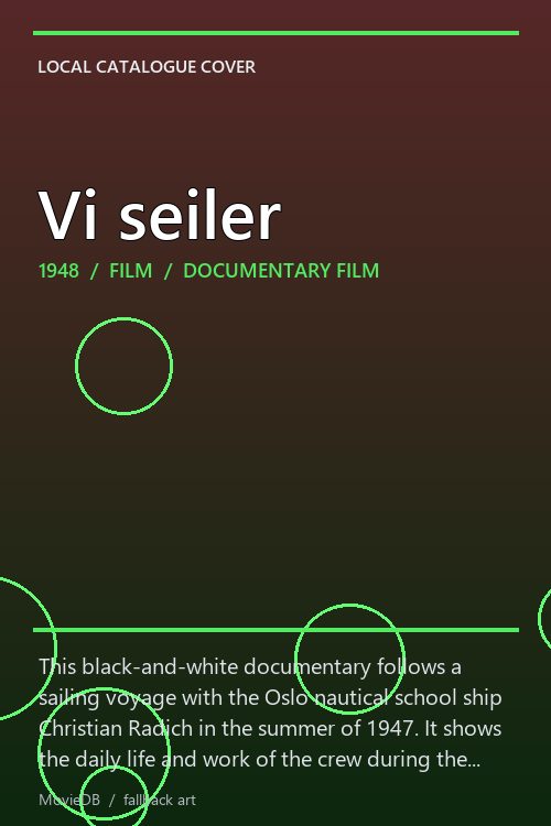 Vi seiler poster
