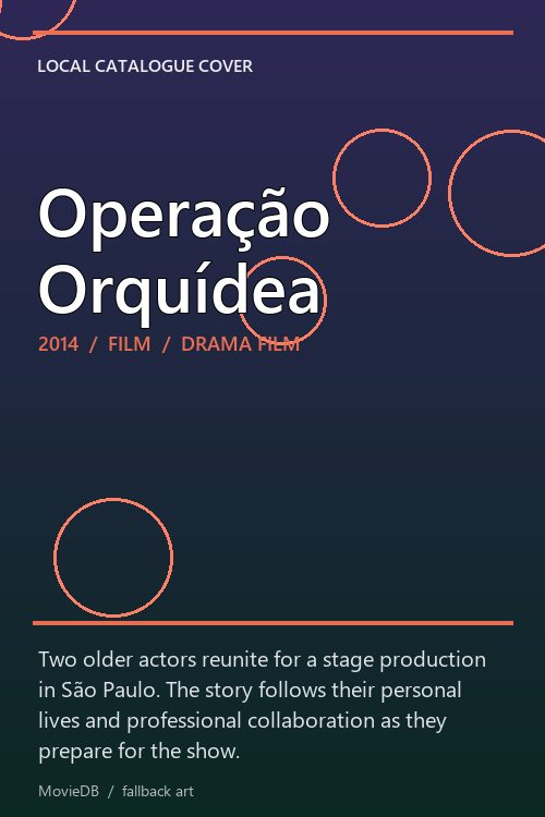 Operação Orquídea poster