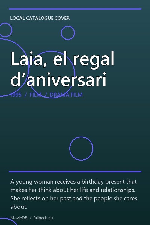 Laia, el regal d’aniversari poster