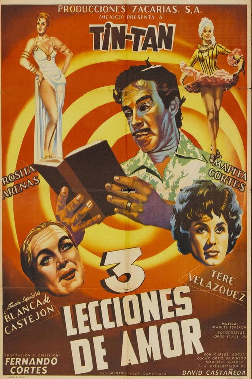 Tres lecciones de amor poster