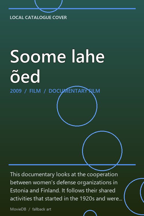 Soome lahe õed poster
