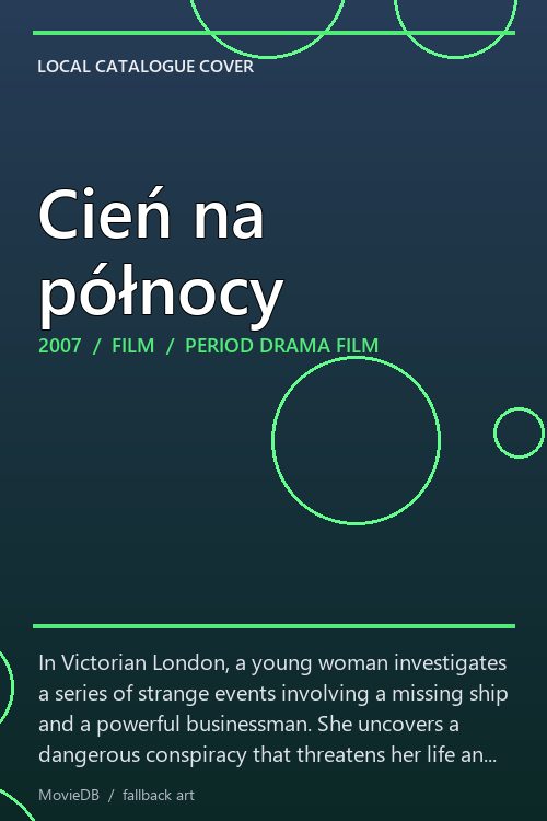Cień na północy poster