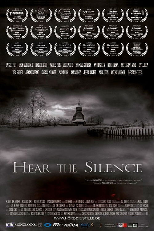 Höre die Stille poster