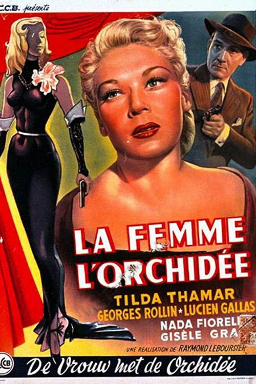La Femme à l'orchidée poster